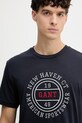 Gant T-shirt męski bawełniany granatowy 2003403
