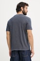 Odzież Gant T-shirt męski bawełniany 2003410 granatowy