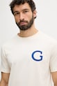 Gant t-shirt męski bawełniany beżowy 2003411