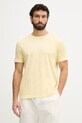 Gant T-shirt basic męski bawełniany żółty 2003419