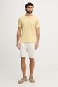Gant ανδρικό βαμβακερό basic t-shirt 2003419 κίτρινο SS26