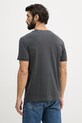 Odzież Gant t-shirt basic męski bawełniany 2003419 szary