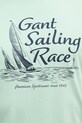 Gant T-shirt męski bawełniany 2003425 zielony