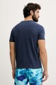 Vilebrequin t-shirt męski bawełniany PARTISOL PSLCM919 granatowy SS26