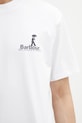 Barbour MTS1573WH11 T-shirt bawełniany męski biały MTS1573WH11