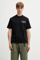 Barbour MTS1574BK31 t-shirt męski bawełniany czarny MTS1574BK31