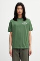 Odzież Barbour MTS1577GN18 T-shirt bawełniany męski MTS1577GN18 zielony