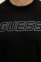 Βαμβακερό μπλουζάκι Guess GUSTAVE Z6GI01.K2835 μαύρο