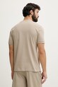 Odzież Guess t-shirt męski bawełniany IGINIO Z6GI11.K2861 beżowy