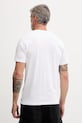 Odzież Rip Curl T-shirt męski bawełniany WETTIE ICON 10VMTE biały