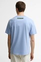 Clothing Barbour x Paul Smith Fishing Men's cotton t-shirt MTS1612BL54 blue