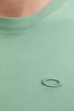 Oakley t-shirt męski bawełniany RELAX FOA404900 zielony
