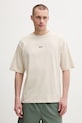 Oakley t-shirt męski bawełniany beżowy FOA407825