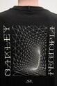 Oakley t-shirt męski bawełniany RESERVE MOMENTO FOA407926 czarny