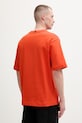 Odzież Oakley t-shirt męski bawełniany MTN RIDGE FOA407934 pomarańczowy