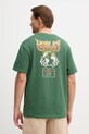 Hurley T-shirt ανδρικό βαμβακερό πράσινο HSP26MMTS09554