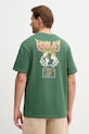 Hurley T-shirt ανδρικό βαμβακερό πράσινο HSP26MMTS09554