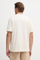 Odzież Hurley T-shirt męski z bawełną HSP26MMTS08558 beżowy
