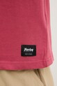 Hurley T-shirt męski bawełniany HSP26MMTS09553 różowy
