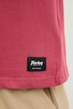 Hurley T-shirt męski bawełniany HSP26MMTS09553 różowy
