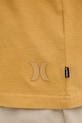 Hurley pánske bavlnené tričko KRAFT MTSEUKR0003 žltá