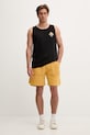Hurley top pánský bavlněný MTKEUED0004 černá SS26