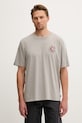 Oblečenie Hurley pánske bavlnené tričko MTSEUTT0002 sivá