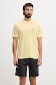 Одежда Hurley футболка для мужчин из хлопка MTSEUED0001 жёлтый