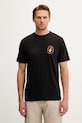 Îmbrăcăminte Hurley tricou pentru bărbați, din bumbac MTSEUED0001 negru