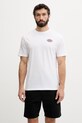 Hurley t-shirt męski bawełniany biały MTSEUED0022