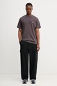 Carhartt WIP S/S Chase T-Shirt t-shirt bawełniany męski I026391.3LNXX brązowy