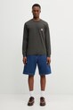 Carhartt WIP L/S Pocket T-Shirt longsleeve bawełniany męski I030437.3IQXX zielony