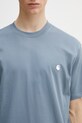 Carhartt WIP S/S Madison T-Shirt t-shirt bawełniany męski niebieski I033000.3PPXX