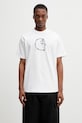 Carhartt WIP S/S Barbwire C T-Shirt bawełniany męski biały I036237.02XX