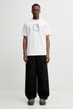 Carhartt WIP S/S Barbwire C T-Shirt bawełniany męski I036237.02XX biały