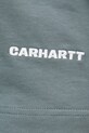 Carhartt WIP S/S Link Script T-Shirt футболка бавовняна чоловіча зелений I031373.3HLXX