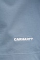 Carhartt WIP S/S Link Script T-Shirt cotton Men's blue I031373.3PPXX