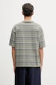 Odzież Carhartt WIP S/S Zane T-Shirt bawełniany męski I036186.3L1XX zielony
