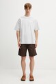 Carhartt WIP S/S WIP Label T-Shirt cotton Men's gray I036180.482XX