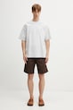 Carhartt WIP S/S WIP Label T-Shirt cotton Men's gray I036180.482XX