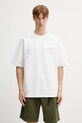 Carhartt WIP S/S WIP Label T-Shirt bawełniany męski biały I036180.02XX