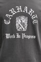Carhartt WIP S/S Coat Of Arms T-Shirt t-shirt bawełniany męski szary I036195.89GD