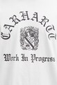 Carhartt WIP S/S Coat Of Arms T-Shirt bawełniany męski biały I036195.260