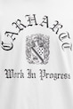 Carhartt WIP S/S Coat Of Arms T-Shirt bawełniany męski biały I036195.260