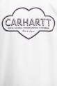 Carhartt WIP S/S Cloud Heart T-Shirt bawełniany męski biały I036244.02XX
