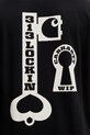 Carhartt WIP S/S Locked T-Shirt t-shirt bawełniany męski czarny I036230.89XX