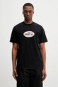 Odzież Carhartt WIP S/S Harlequin BBQ T-Shirt bawełniany męski I036245.89XX czarny
