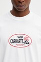 Carhartt WIP S/S Harlequin BBQ T-Shirt t-shirt bawełniany męski biały I036245.02XX