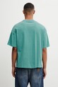 Odzież Carhartt WIP S/S Benton T-Shirt bawełniany męski I035590.3ICGD zielony