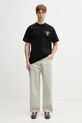 Carhartt WIP S/S Vestige T-Shirt bawełniany męski I036220.8906 czarny